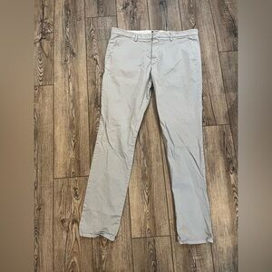 Hugo Boss light grey stretch slim fit chinos size 38R